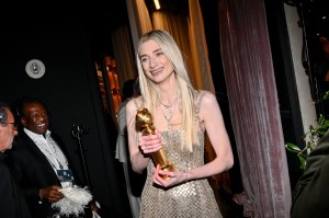 Elizabeth Debicki in Dior couture.
