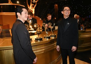 Steven Yeun and Lee Sung Jin