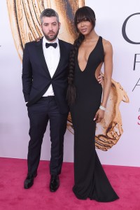 Brandon Maxwell and Naomi Campbell