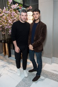 Brandon Maxwell and Ryan Korban, photographed on May 10, 2018.