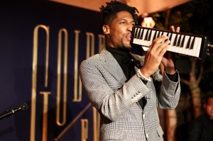 Jon Batiste at The Golden Eve Party.