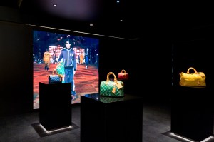 Louis Vuitton Men  Flagship - Paris Champs Elysées - jan 2024The Louis Vuitton Men’s activation at the Champs-Élysées store in Paris.