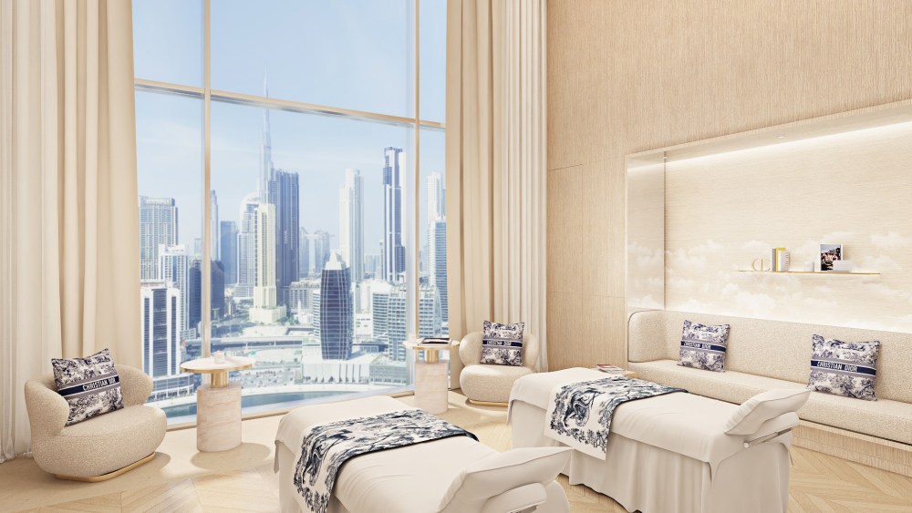 A rendering of the Dior Spa The Lana.
