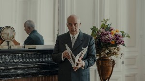 Patrice Thibaud as Christian Dior.