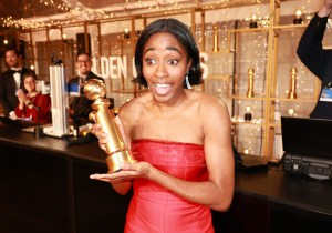 Ayo Edebiri at the 2024 Billboard Golden Globes After Party.
