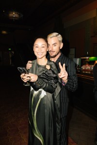 Cara Santana and Shannon Leto