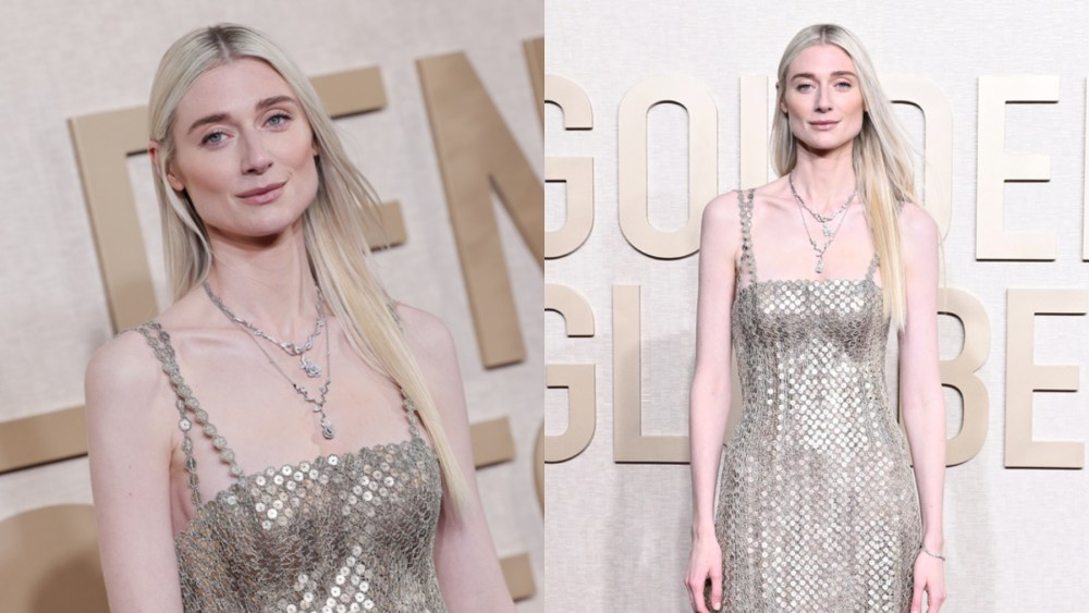 Elizabeth Debicki, Dior, red carpet, celebrity style, couture, Golden Globes, awards