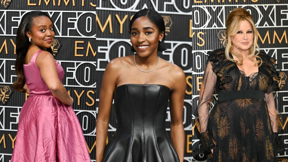 Ayo Edebiri, Louis Vuitton, Emmy Awards, red carpet, celebrity style, Jennifer Coolidge, Christian Dior, Quinta Brunson, Etro