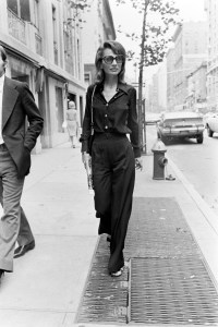 Lee Radziwill seen on Lexington Avenue on September 3, 1975 in New York City.