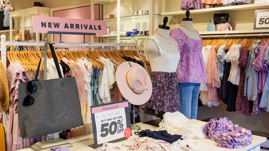 Some vendors who sell to Francesca's said they've decided to stop shipments because they're still awaiting payment for overdue invoices.