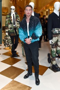 Barry Keoghan at the Louis Vuitton West Hollywood Pop-Up.