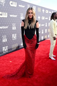 Keltie Knight at The 29th Critics' Choice Awards held at The Barker Hangar on January 14, 2024 in Santa Monica, California.