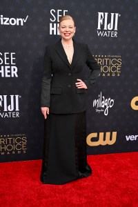 Sarah Snook at The 29th Critics' Choice Awards held at The Barker Hangar on January 14, 2024 in Santa Monica, California.