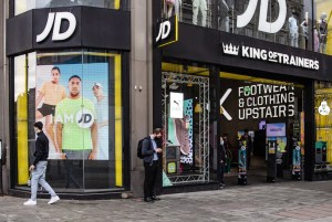 LONDON, UNITED KINGDOM - 2021/05/17: A scene outside JD sport shop. The Prime Minister announced that England can proceed to Stage Three on May 17, 2021. Most shops can reopen including indoor. (Photo by May James/SOPA Images/LightRocket via Getty Images)