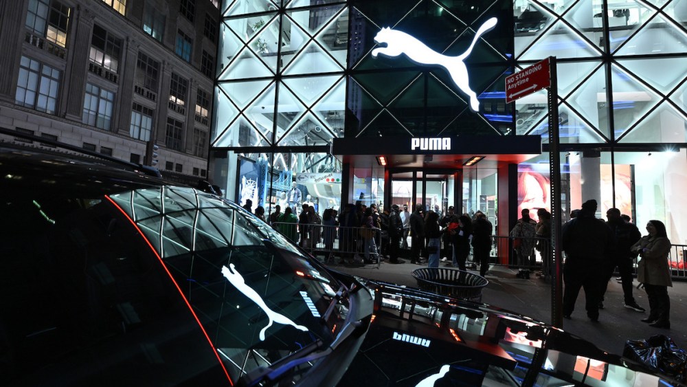 Puma's NYC flagship.