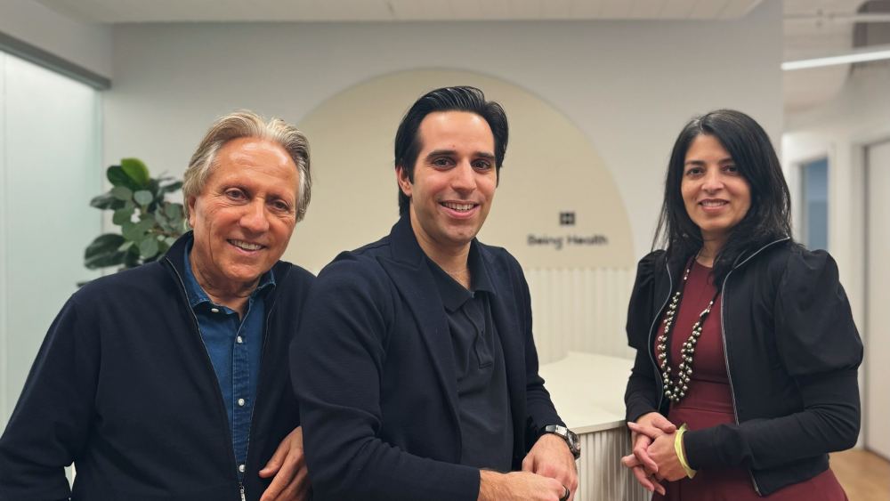 Haim and Stephen Dabah with Dr. Allie Sharma.
