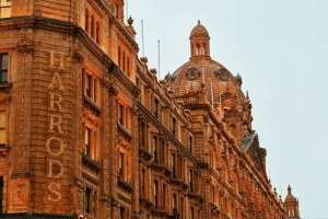 Harrods in London.