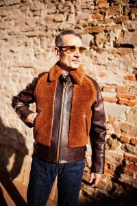 Street style at Pitti Uomo 105 in Florence, Italy.