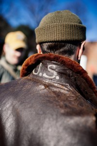 Street style at Pitti Uomo 105 in Florence, Italy.