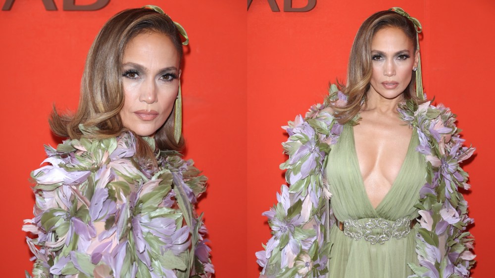 Jennifer Lopez, Elie Saab, celebrity style, haute couture, fashion show, runway