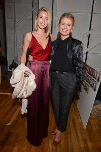 NEW YORK, NY - SEPTEMBER 09:  TV personality Whitney Port and fashion designer Jenny Packham attend the Jenny Packham fashion show during Mercedes-Benz Fashion Week Spring 2015 on September 9, 2014 in New York City.  (Photo by Vivien Killilea/Getty Images)