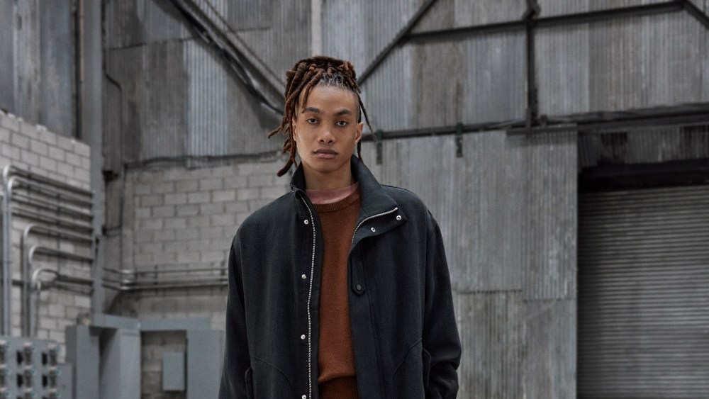 A look from the first Robert Geller-designed menswear line for Rag & Bone.
