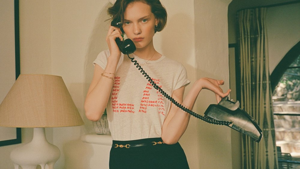 The Clare V x Mother collection launches Jan. 25.
