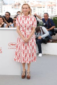 CANNES, FRANCE - MAY 22:  Miuccia Prada attends the "Carne Y Arena" photocall during the 70th annual Cannes Film Festival at Palais des Festivals on May 22, 2017 in Cannes, France.  (Photo by Andreas Rentz/Getty Images)