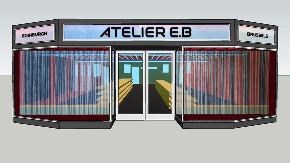 Mock up of Faux Sports Shop