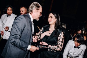 Ethan Hawke and Lily Gladstone