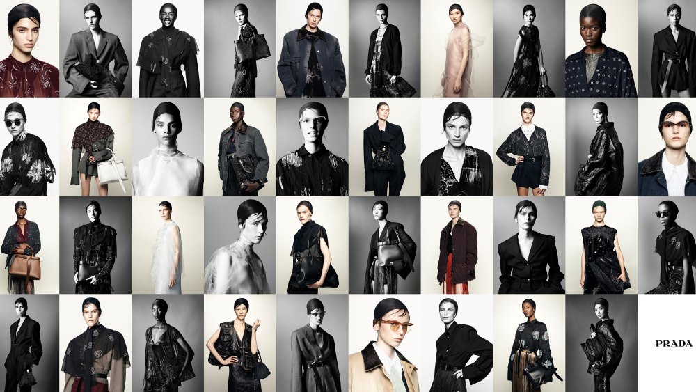 The Prada spring 2024 womenswear ad campaign.