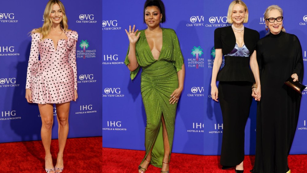 Margot Robbie, Taraji P. Henson, Carey Mulligan, Meryl Streep, 2024 Palm Springs International Film Awards, Jan. 4, Palm Springs, California