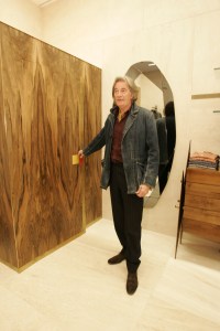 Designer Paul Smith at his new SoHo store at 142 Greene Street.