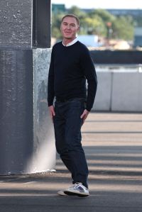 NEW YORK, NEW YORK - SEPTEMBER 10: Designer Stuart Vevers attends Coach during NYFW: The Shows on September 10, 2021 in New York City. (Photo by Dimitrios Kambouris/Getty Images)
