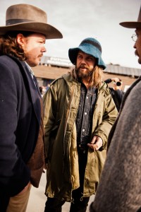 Street style at Pitti Uomo 105 in Florence, Italy.