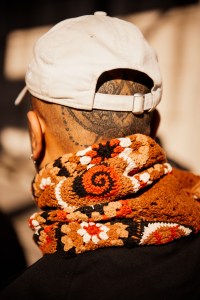 Street style at Pitti Uomo 105 in Florence, Italy.