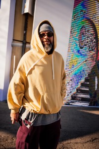 Street style at Pitti Uomo 105 in Florence, Italy.
