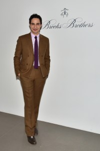 Zac Posen at Brooks Brothers presentation