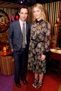 Zac Posen and Lady Kinvara Balfour