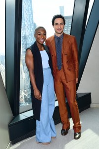 Cynthia Erivo and Zac Posen