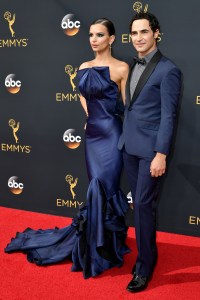 Emily Ratajkowski and Zac Posen