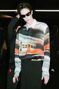 Backstage at MSGM Men's Fall 2024