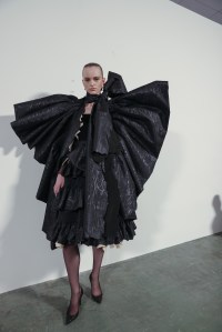 Backstage at Viktor & Rolf Couture Spring 2024