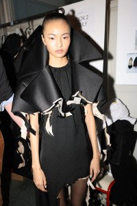 Backstage at Viktor & Rolf Couture Spring 2024