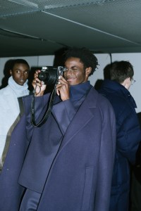 Backstage at Zegna Men's Fall 2024