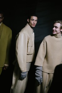 Backstage at Zegna Men's Fall 2024