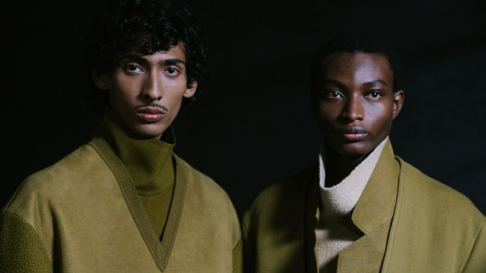 Backstage at Zegna Men's Fall 2024
