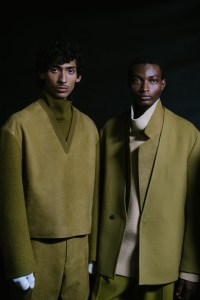 Backstage at Zegna Men's Fall 2024