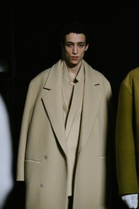 Backstage at Zegna Men's Fall 2024