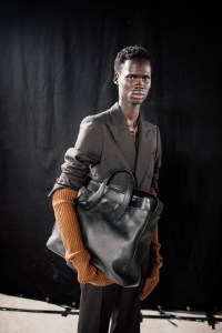 Backstage at Dries Van Noten Men's Fall 2024